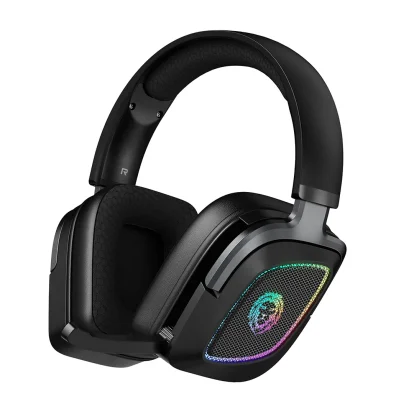 Green Lion Battle Wireless Gaming Headphones – Black
