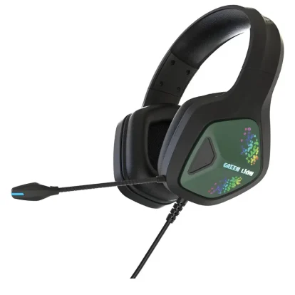 Green Lion Specter Gaming Headphone – Black
